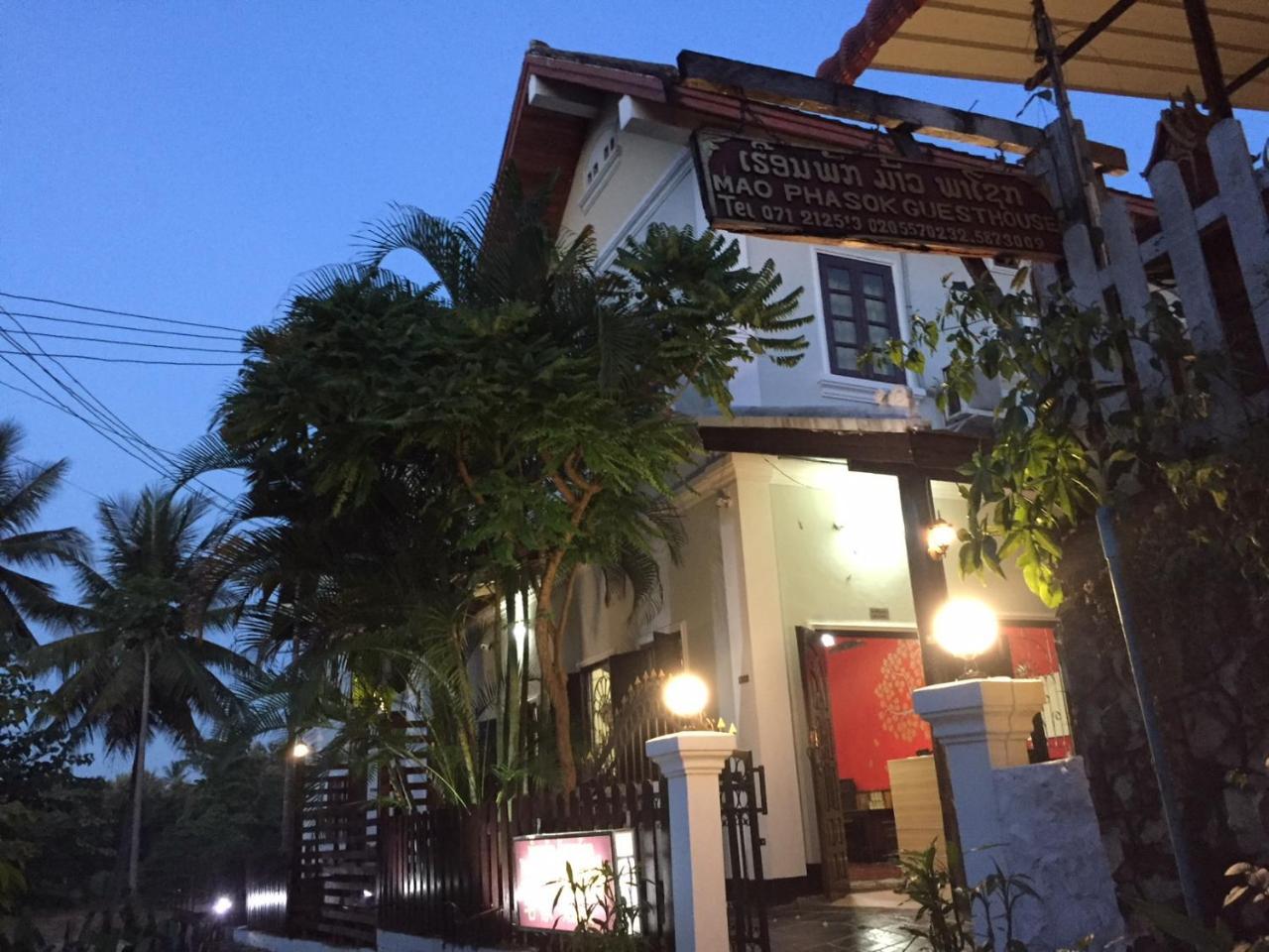 Mao Phasok Riverside Guesthouse Luang Prabang Eksteriør billede